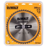 Диск пильный 305х30х48T DeWALT CONSTRUCT Арт. DT1959-QZ