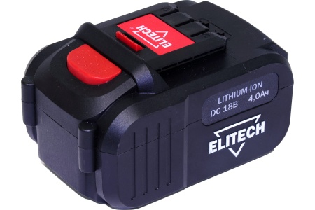 Перфоратор акк ELITECH ПА 18БЛМ SDS+ 18V*4Ah Li-Ion 1.7Дж 3 реж. бесщет, 1 акк ЗУ чем. Арт. ПА 18БЛМ (Е2205.001.01)