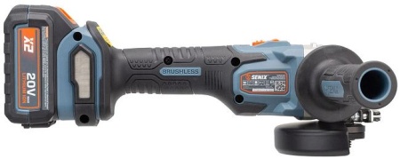 УШМ акк SENIX PAX2125-M2-EU 20V*4.0Ah Li-ion 125мм 1 Акк и ЗУ Арт. PAX2125-M2-EU SET