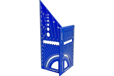 Угольник столярный 3D 7в1 Vertextools многофункциональный разметочный Арт. 3040-7-1