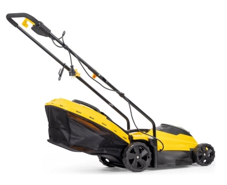Газонокосилка эл. CHAMPION EM3313 1.3кВт 33см 25/65мм 35л центр.рег. Арт. EM3313