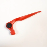 Рычаг ручки сцепления сдвоенный (красный) ВС 6712,6612Н,7712 Арт. 804062-2