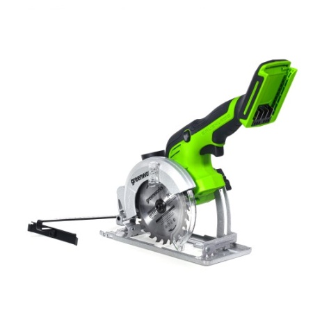 Пила дисковая акк GREENWORKS G24MCS 24V Li-Ion 120*9,5мм без акк и ЗУ Арт. 1501207