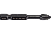 Набор бит Vertextools PH2 50 мм MPACT TORSION 10 шт/упак Арт. IP-TR-PH2-50