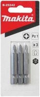 Бита PZ1 50мм Makita E-form MZ 3шт/упак Арт. B-25242