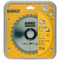 Диск пильный 165х30х30 DeWalt Арт. DT 1145
