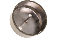 Коронка по стеклу и керамике 68х55 мм с центрирующим сверлом Vertextools Арт. 336-68-55