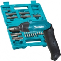 Отвертка акк Makita DF001DW 3.6V Li-Ion 6Нм 81 предм. подствет. ЗУ USB чем. Арт. DF001DW