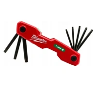 Набор из 8 складных Torx ключей (T9-T40)