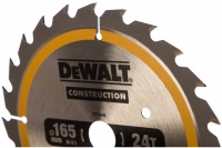 Диск пильный 165x20x24T DeWALT CONSTRUCTION Арт. DT1949-QZ