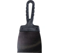 Шпатель из нержавеющей стали 100мм пластмассовая ручка Sparta Арт. 85135