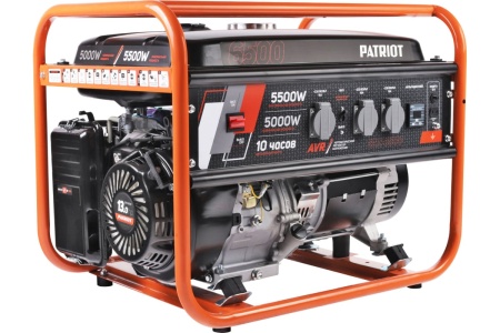 Генератор бенз PATRIOT GRS 6500 5/5,5кВт 220В Арт. 476102266
