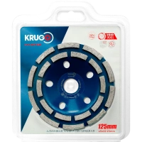 Чашка алмазная KRUGO MASTER 125х5мм сегмент для бетона Арт. 81111250289