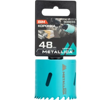 Коронка METALLICA Optima 48мм по мет/дер/пласт Арт. 908655