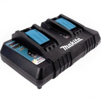 Зарядное устройство Makita DC18RD 18V Li-Ion LTX быстрое двухпортовое Арт. 196941-7