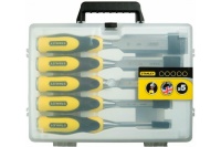 Набор стамесок 5 пред. 6-12-18-25-32мм Stanley DYNAGRIL кейс Арт. 2-16-885