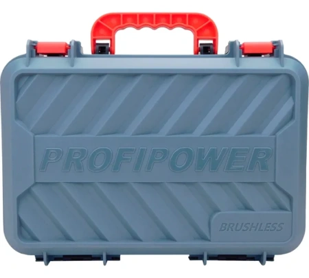 Дрель-шуруповерт акк PROFIPOWER BL-161 бесщеточный 16V*2Ач 40Нм Li-ion 2акк З/У кейс Арт. E0210