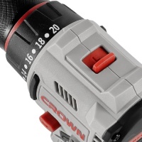 Дрель-шуруповерт акк CROWN CT21129HMX-2 BMC 12V*2Ah 45Нм 2 акк ЗУ кейс Арт. CT21129HMX-2 BMC