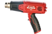 Фен технический Elitech ТВ 1600 1.6кВт 350-550t 250-500л/мин ступ. регул. защит. от перег. набор кор Арт. ТВ 1600 (Е2207.001.02)