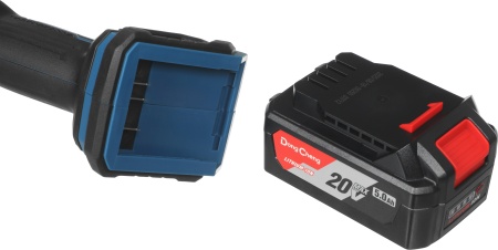 УШМ аккумуляторная DongCheng DCSM03-125(TYPE FK) 20V*5Ач 125мм 8500 об/мин 2 АКБ ЗУ кейс Арт. DCSM03-125(TYPE FK)
