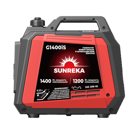 Генератор инверторный SUNREKA G1400iS 1.2/1.4кВт 220В р.старт Арт. 211013