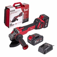 УШМ акк NUMBER ONE AG125-20/4.0-PRO-2B 20V*4Ah Li-Ion 125мм 2 акк ЗУ кейс Арт. AG125-20/4.0-PRO-2B 1