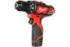 Дрель-шуруповерт акк MILWAUKEE M12 BDD-202C 12V*2Ah 30Нм Арт. 4933441915