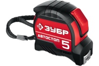 Рулетка 5мх19мм ЗУБР Автостоп Арт. 34052-05-19