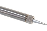 Паяльник ЗУБР 40Вт, в наборе припой + подставка, 2-комп. рукоятка, конус, керамический нагреватель Арт. 55402-40_z01