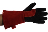 Краги сварщика Elitech красно-черные Арт. 0606.016300