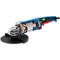 УШМ ЗУБР УШМ-П230-2000 П, 230мм, 2600Вт, пл. пуск Арт. УШМ-П230-2000 П