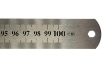 Линейка нержавеющая 1000*28мм FIT Арт. 19010