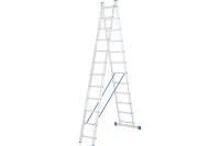 Лестница двухсекционная алюм. 2х12 333/39.5см СИБРТЕХ Арт. 97912