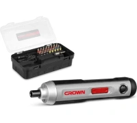 Отвертка акк CROWN CT22033 IMC 3.6V*2Ah Li-ion 7.2Нм 24 предм. ЗУ кейс Арт. CT22033 IMC