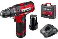 Дрель-шуруповерт акк ЗУБР ДШЛ-125-22 12V*2Ah Li-Ion 30Нм 2АКК ЗУ Арт. ДШЛ-125-22