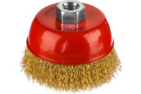 Щетка чашечная для УШМ волнистая 100мм, М14 STAYER Арт. 35142-100