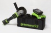 УШМ акк GREENWORKS GD24AGK2 24V*2Ah Li-Ion 125мм бесщет.дв. акк и ЗУ сумка Арт. 3200207UA