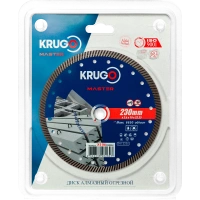 Диск алм KRUGO MASTER Турбо 230*22.2мм по ж/бетону Арт. 81062300261