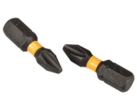 Набор бит DeWALT FlexTorq PH2 25 мм, 25 шт. в кейсе Арт. DT70555T-QZ