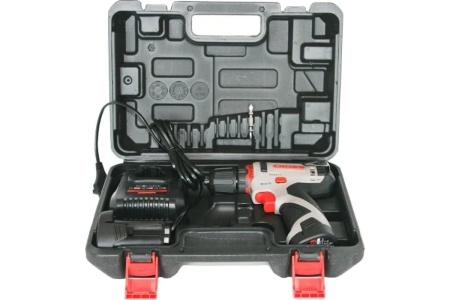 Дрель-шуруповерт акк CROWN CT21072HX-2 BMC 12V*2Ah 30Нм 2 акк ЗУ кейс Арт. CT21072HX-2 BMC