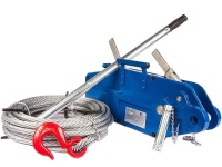 Лебедка рычажная тросовая TOR МТМ 1600 1,6 т 
L=20м (стальной корпус)