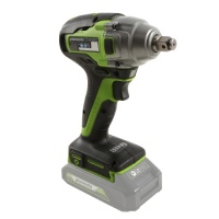 Гайковерт акк. уд. GREENWORKS GD24IW 24V Li-Ion 1/2" 400Нм бесщет. дв. без акк и ЗУ Арт. 3802907