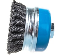 Щетка чашечная усиленная для УШМ витая 80мм, М14 ЗУБР Арт. 35271-080_z02