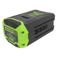Аккумулятор Greenworks G60B8, 60v, li-ion, 8 А·ч