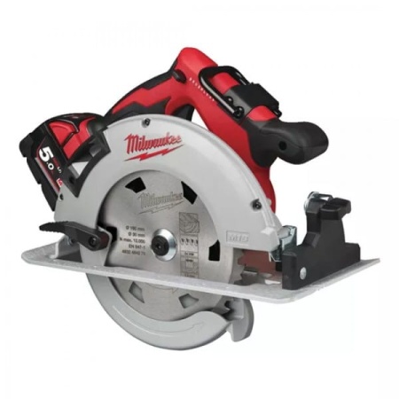 Аккумуляторная циркулярная пила Milwaukee M18 BLCS66-502X Арт. 4933464590