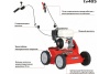 Скарификатор бензиновый Tielbuerger TV405 Honda GP160  AI-044-001TS 5.5 л.с. 38см + травосборник Арт. AI-044-001TS-S