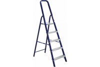 Стремянка металл. 5 ступ. 103см облегченная Алюмет Арт. М8305