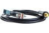 Кабель свар в сборе Elitech 3м 25кв.мм разъем-D50 с клем.зазем. Арт. 0606.000400