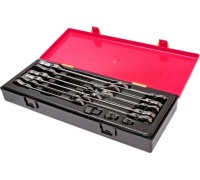 Набор ключей комб. трещет. 14шт 8-19мм в ложементе JTC