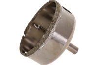 Коронка по стеклу и керамике 68х55 мм с центрирующим сверлом Vertextools Арт. 336-68-55